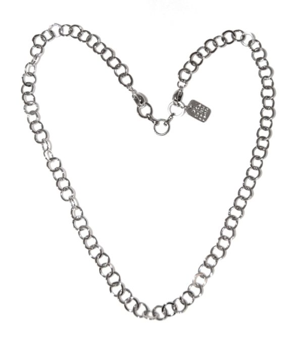 Halsband av enkelrad med ringar