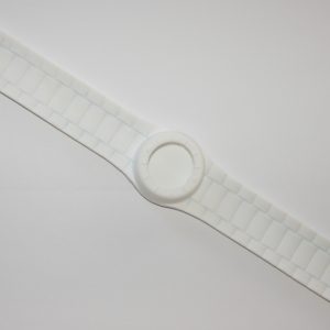 Armband med rutor - vit.