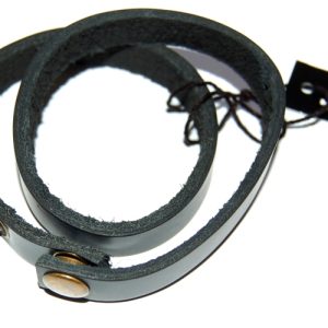 Läderarmband 10 mm. 40-44 cm extra långt